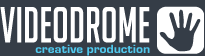 Videodrome | creative production | logo